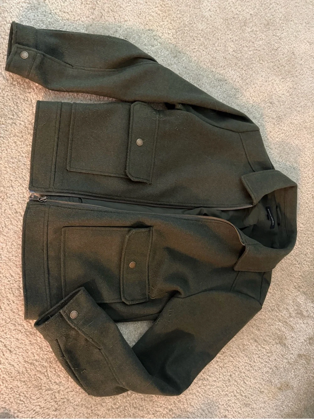 Banana republic green jacket